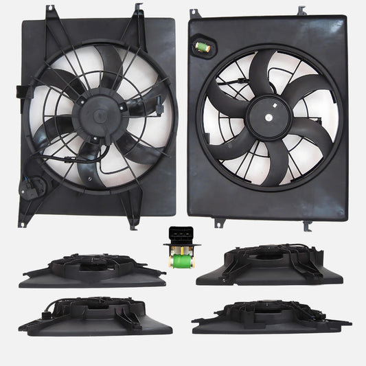 Radiator Cooling Fan Assembly for 2011-2012 Hyundai Sonata - OEM HY3115139 253804R280