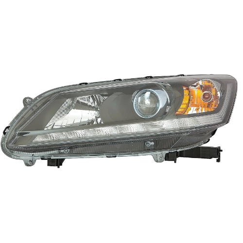 Left Side Composite Headlamp Assembly for 2014-2015 Honda Accord - OEM HO2502166C 33150T3WA01