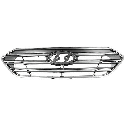 Grille Assembly for 2017-2018 Hyundai Santa Fe Sport - OEM HY1200202 863514Z510